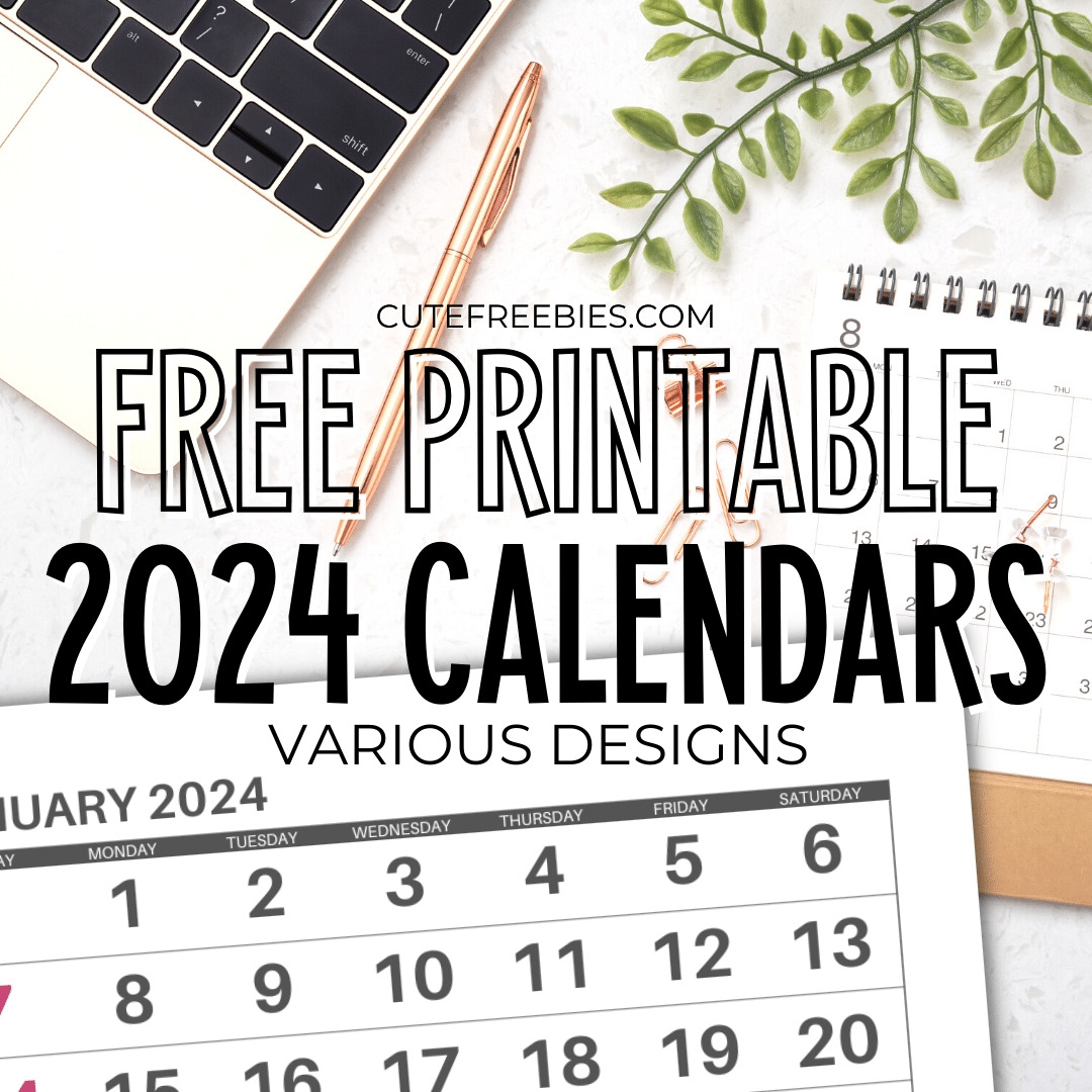 Free Printable 12 Month Calendar