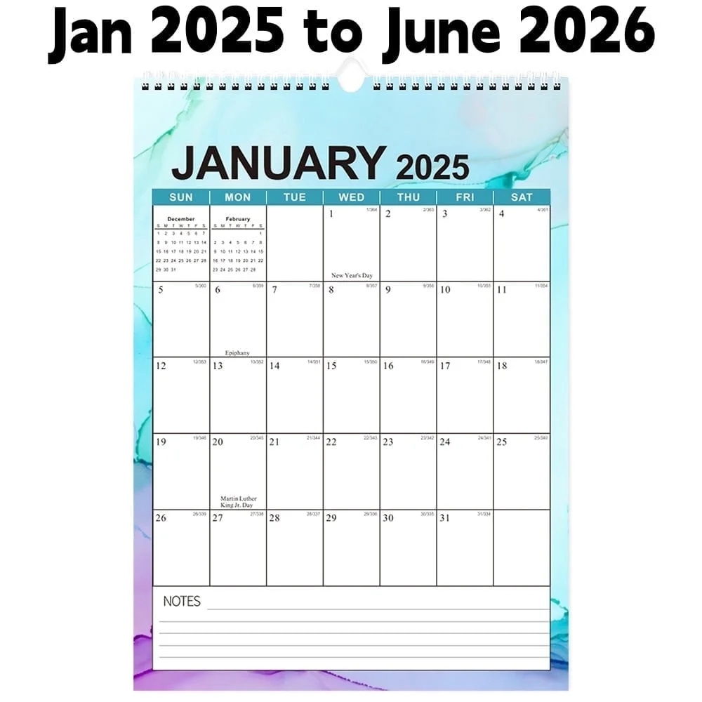 Printable Julian Calendar 2026