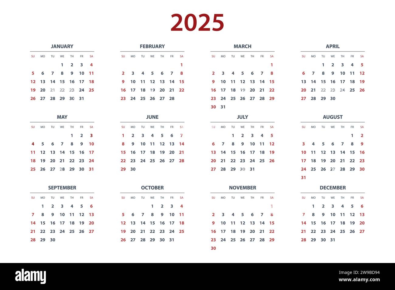 2025 Wall Calendar Cut Out Stock Images Pictures Alamy 2025 Wall Calendar Cut Out Stock Images Pictures Alamy