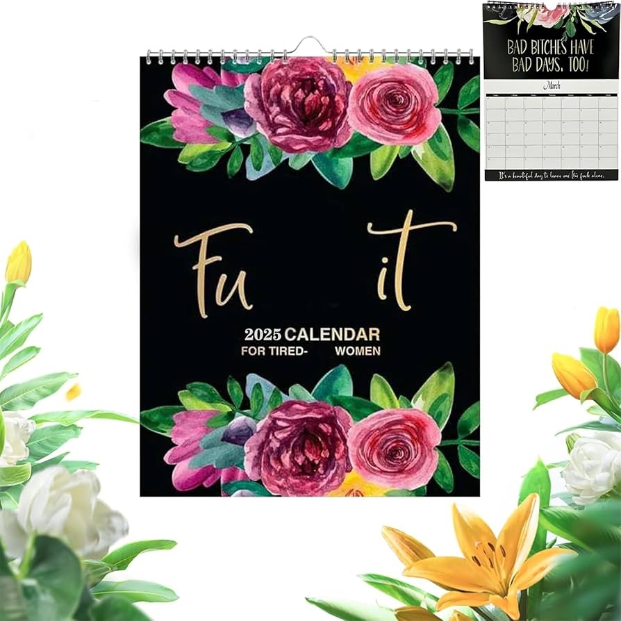 Calendar 2025 Printable B&W Monthly