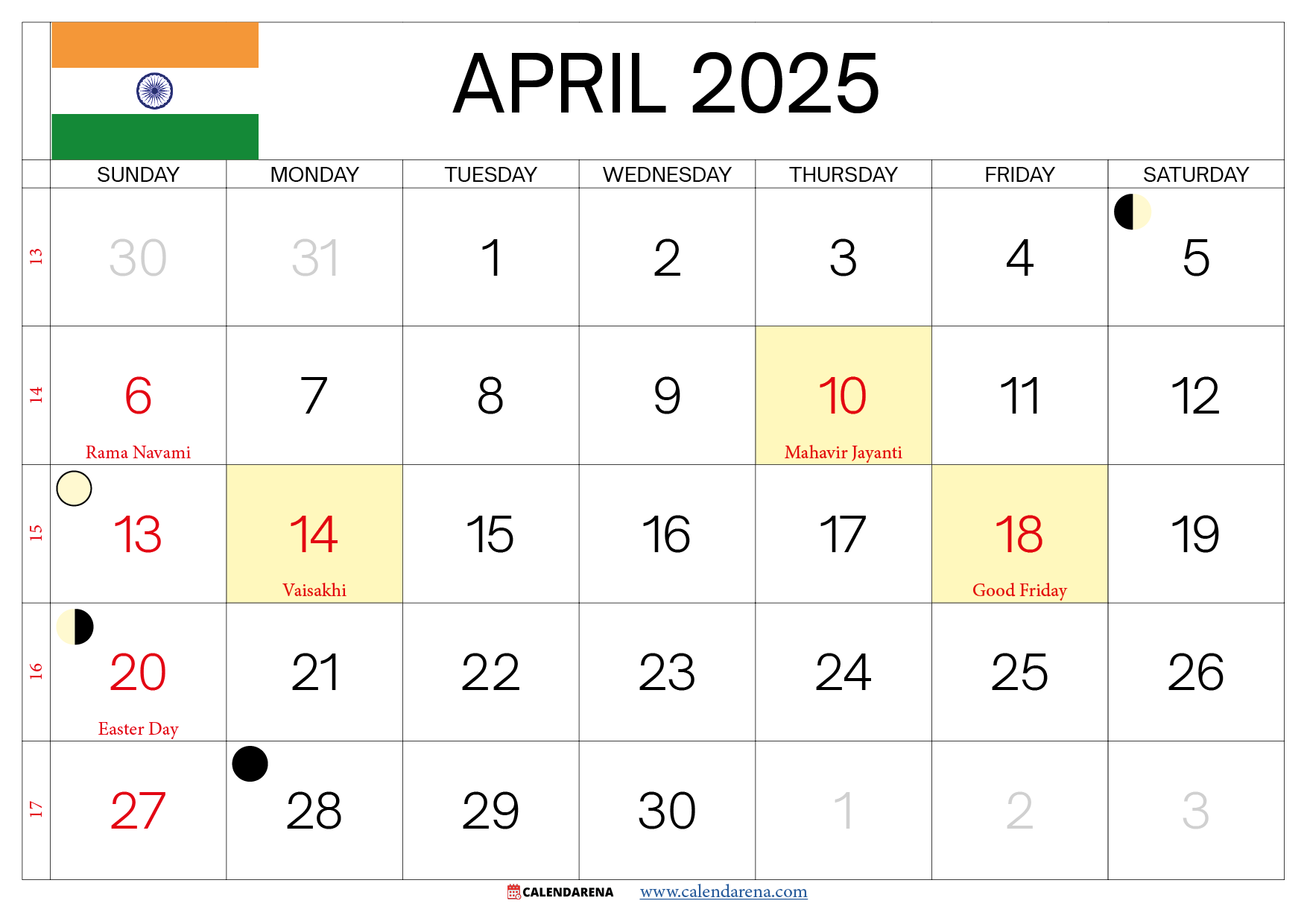 2025 Government Calendar Printable
