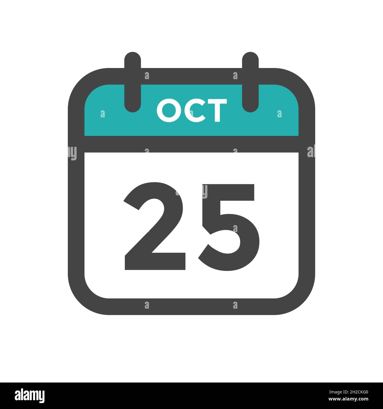 Calendar October 25th Hi res Stock Photography And Images Alamy