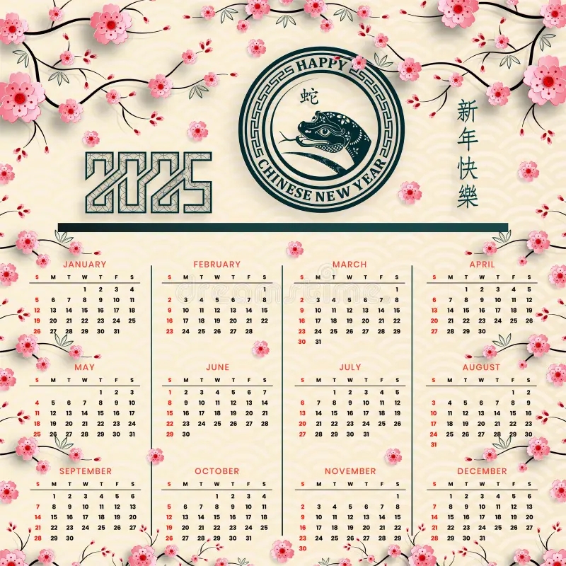Chinese Calendar Year 2025 Snake Zodiac Sign With Paper Cut Color Art And Craft Style On Color Background Stock Vector Illustration Of Data Personal 343317891