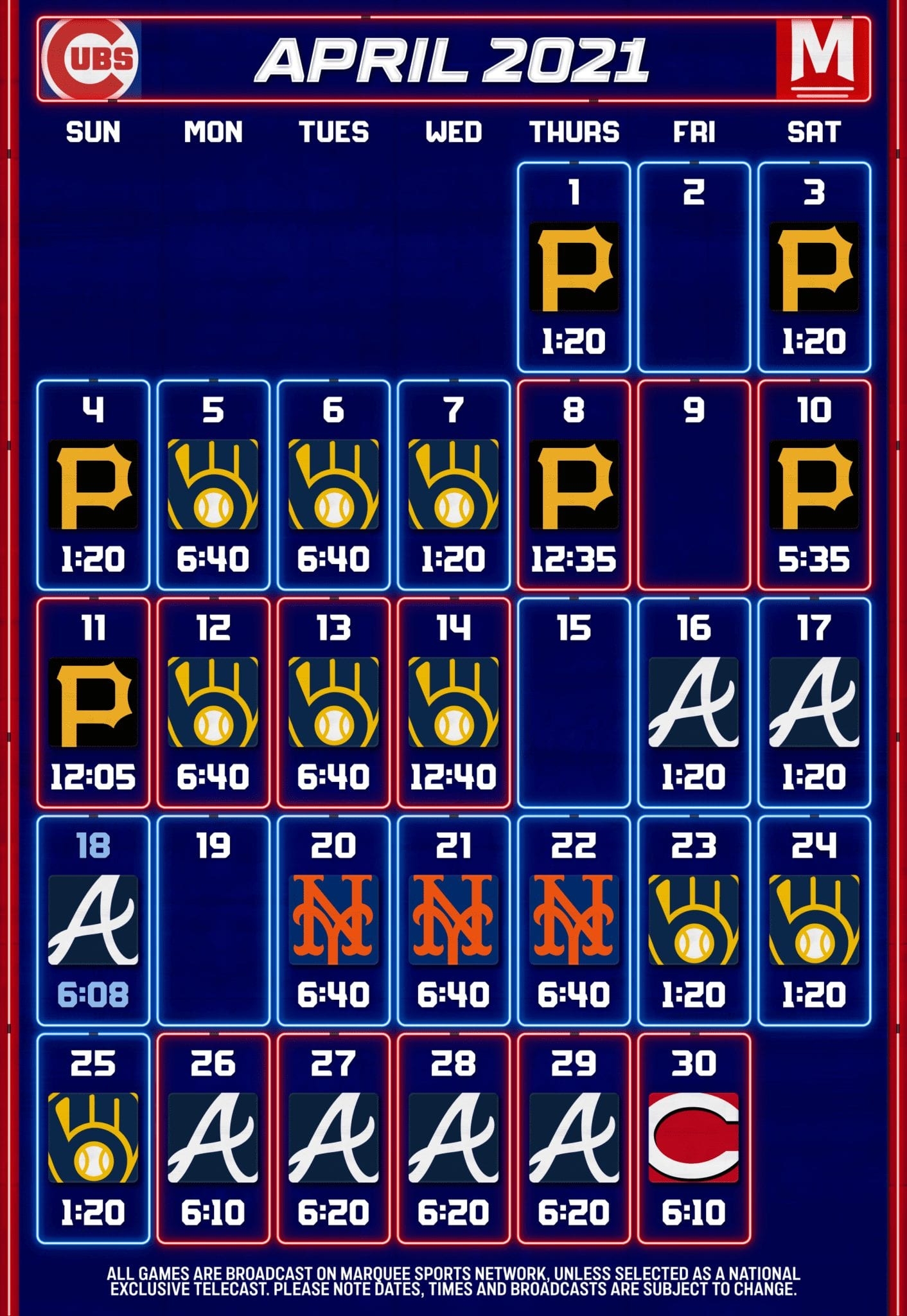 Cubs 2025 Regular Season Schedule Bleed Cubbie Blue Worksheets Library