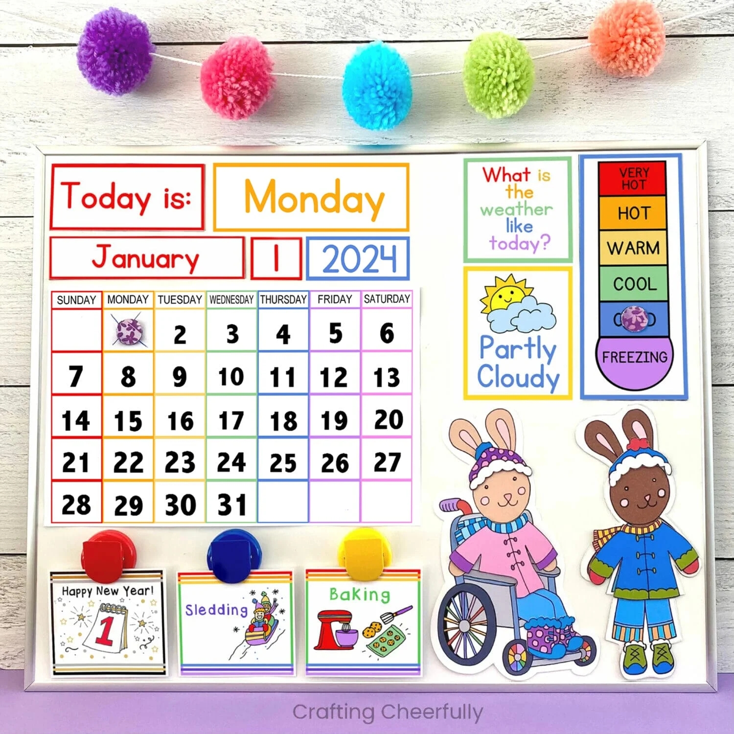 Christmas Calendar 2025 For Kids Printable