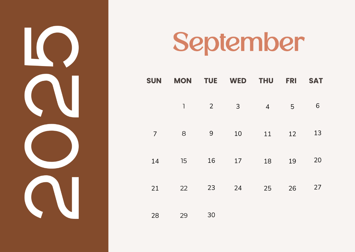 Free Aesthetic 2025 Calendar Template To Edit Online