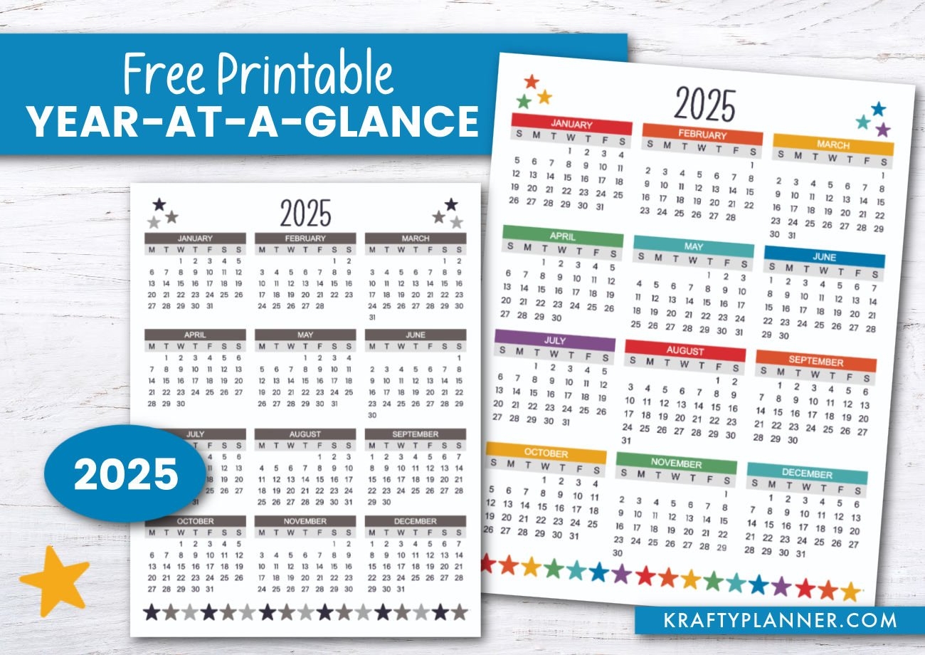 Calendar 2025 2025 Calendar Printable