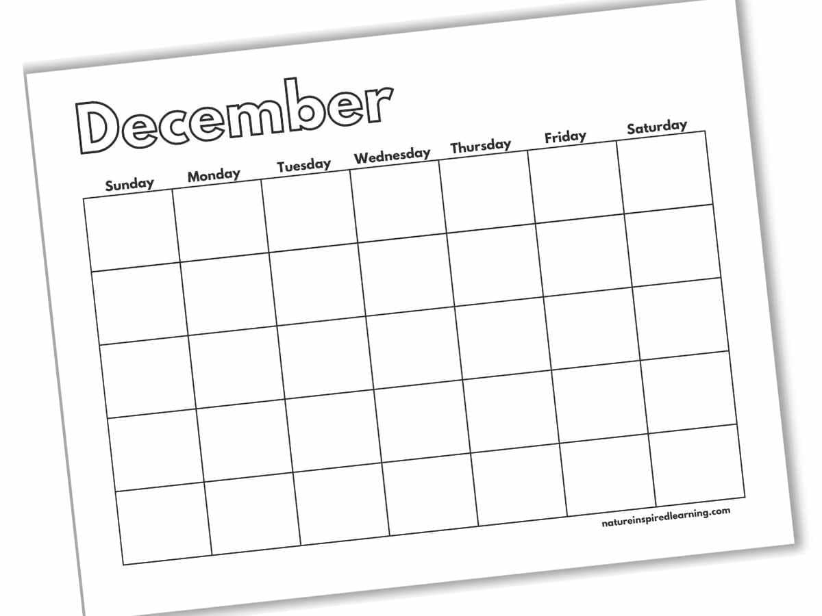 Free Printable Blank Calendars Nature Inspired Learning Free Printable Blank Calendars Nature Inspired Learning