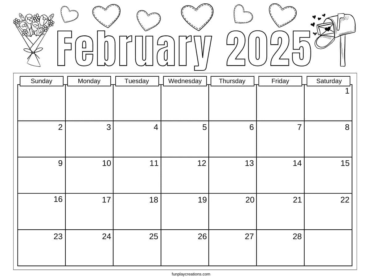 Blank December 2025 Calendar Printable And Children