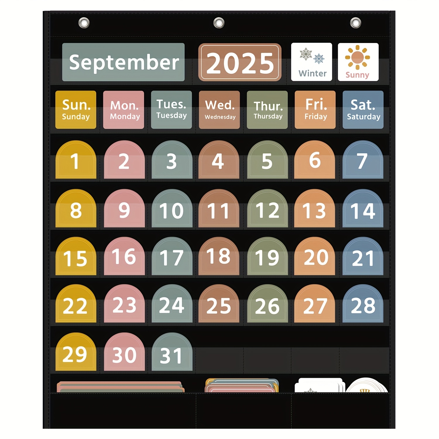 Kids Learning Calendar Sold On Temu United States