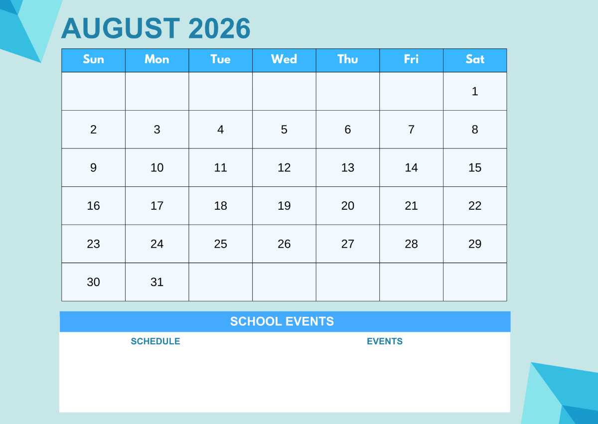 Page 2 Free August 2025 Calendar Templates Editable And Printable