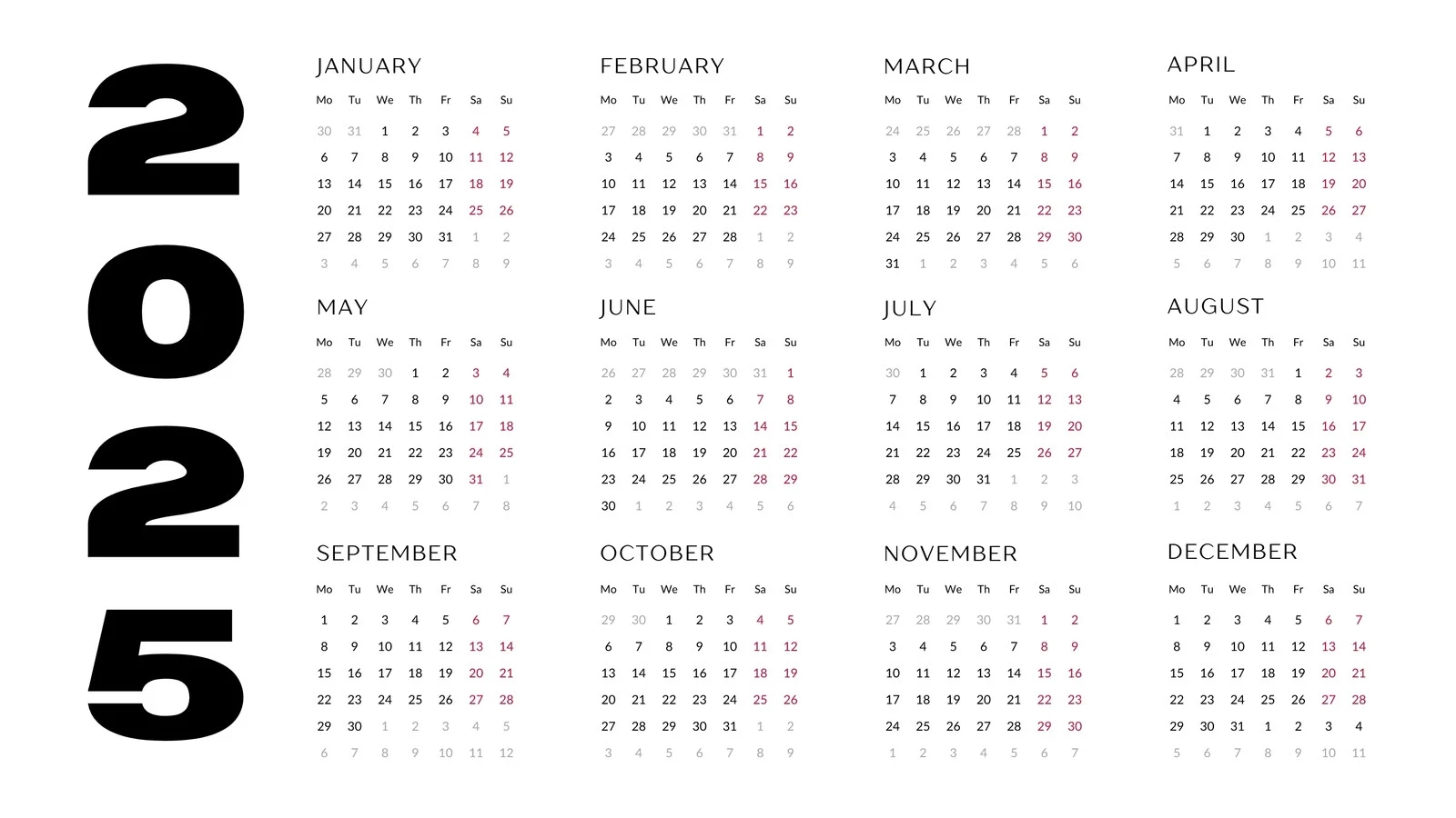 Free Printable 2025 And 2026 School Calendar Template Free Printable 2025 And 2026 School Calendar Template