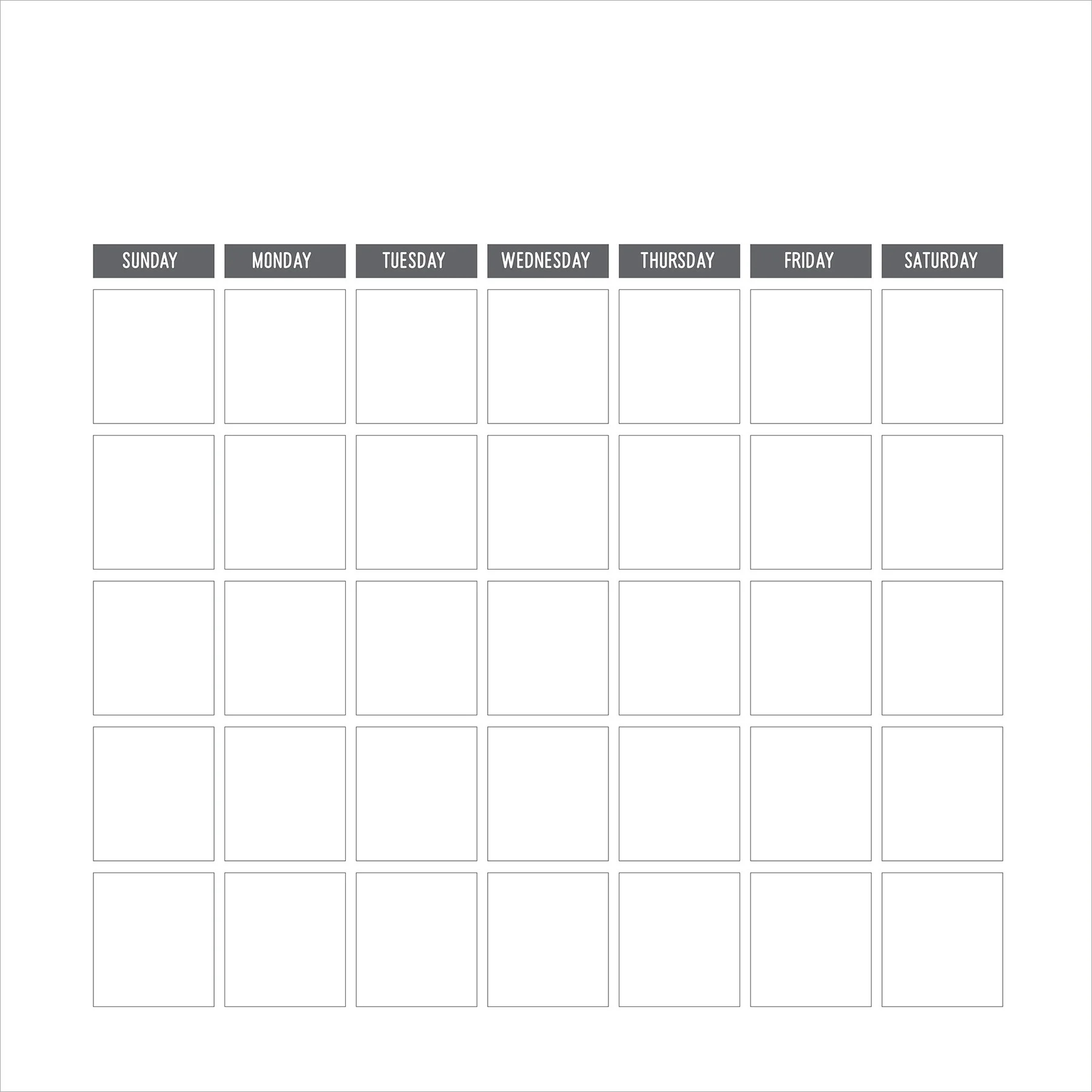 PhotoPlay Blank Calendar Sheets 12 X12 Walmart