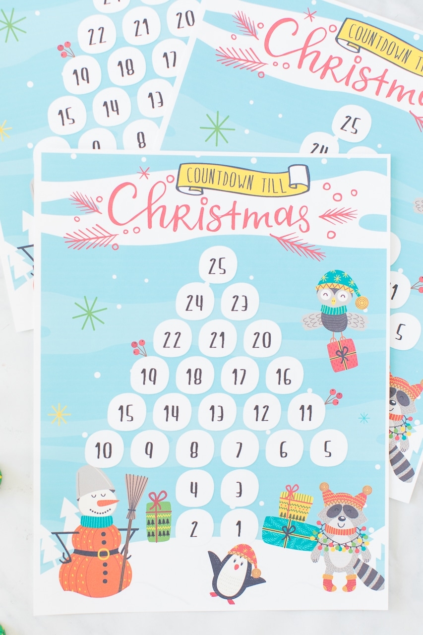 Printable Countdown Till Christmas Calendar Made To Be A Momma Printable Countdown Till Christmas Calendar Made To Be A Momma