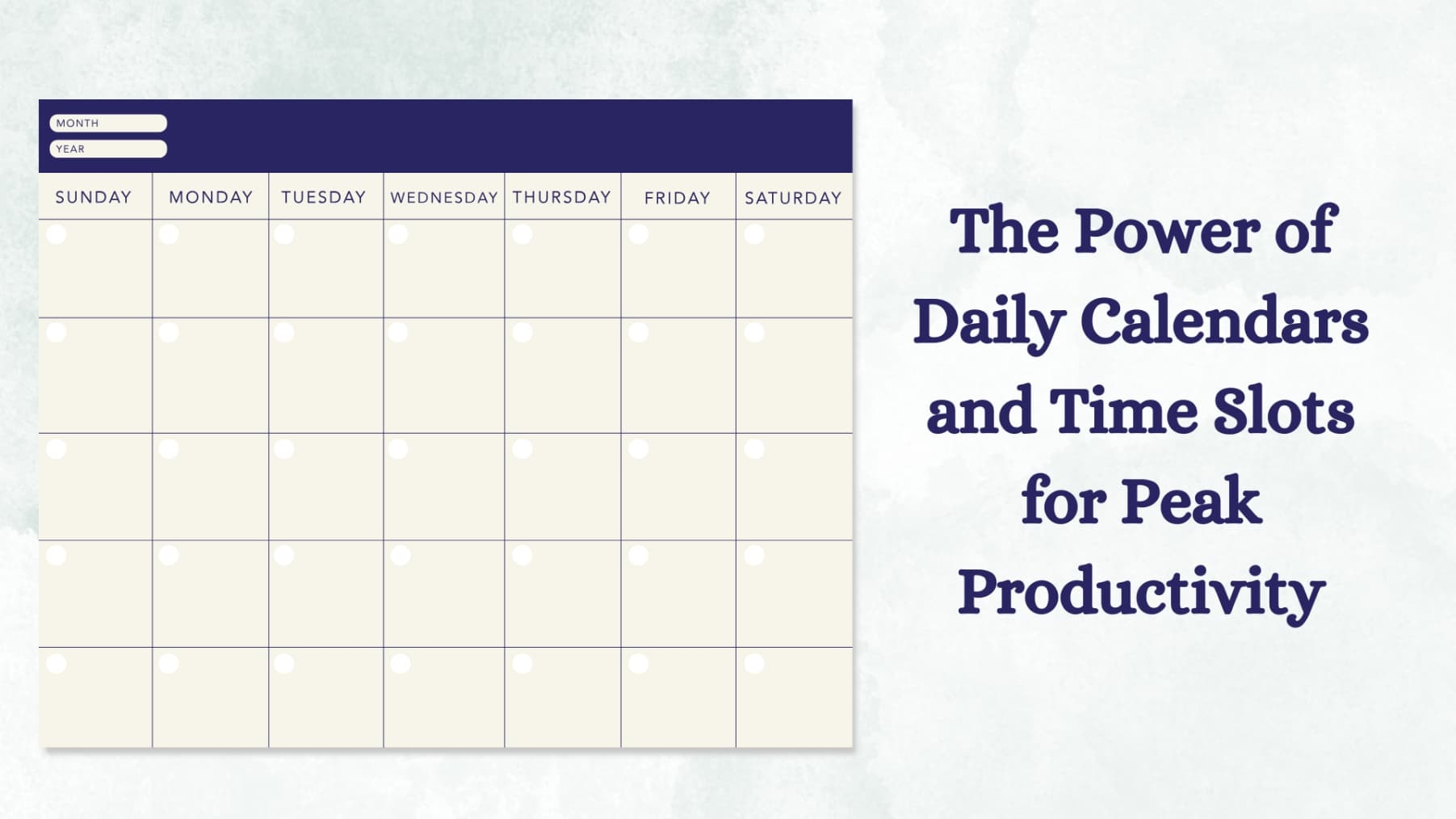 Top 4 Daily Calendar Time Slots For Peak Productivity 2024 Tackle Top 4 Daily Calendar Time Slots For Peak Productivity 2024 Tackle