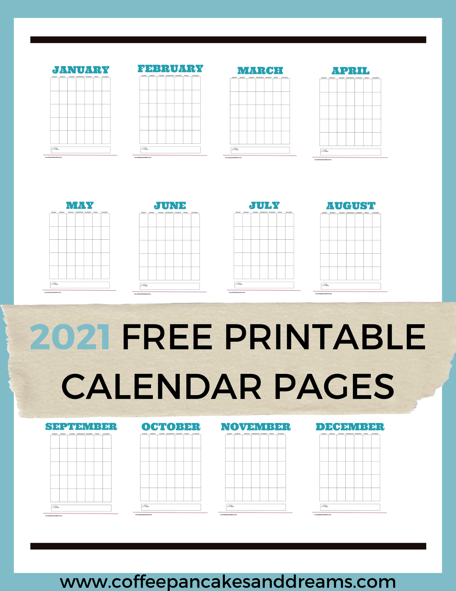 How To Make Printable Calendar