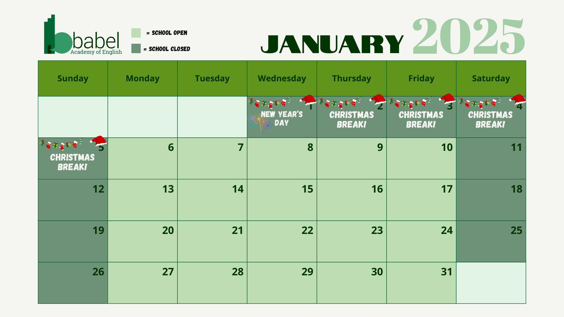 2025 2026 Academic Calendar Babel Academy Of English Language School In Dublin 2025 2026 Academic Calendar Babel Academy Of English Language School In Dublin