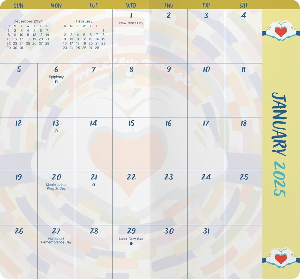 2025 2026 Disney Mickey Mouse Pocket Planner Trends International 9781438899633 Amazon Books