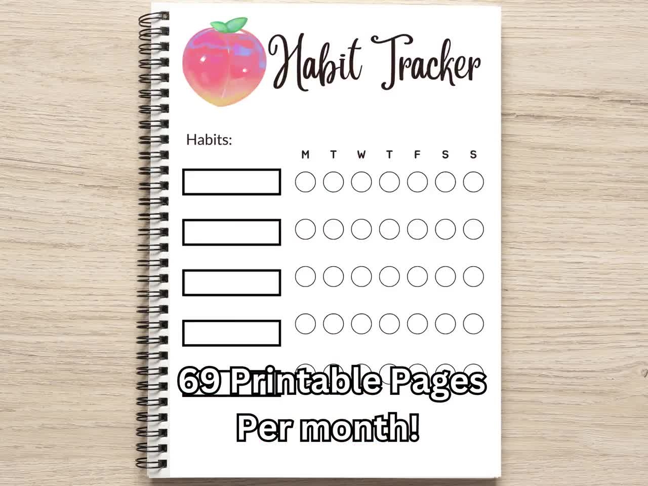 2025 Bullet Journal Bundle Premade Bullet Journal Pages Bullet Journal Template Printable Digital Bullet Journal Kit Bujo Trackers Etsy