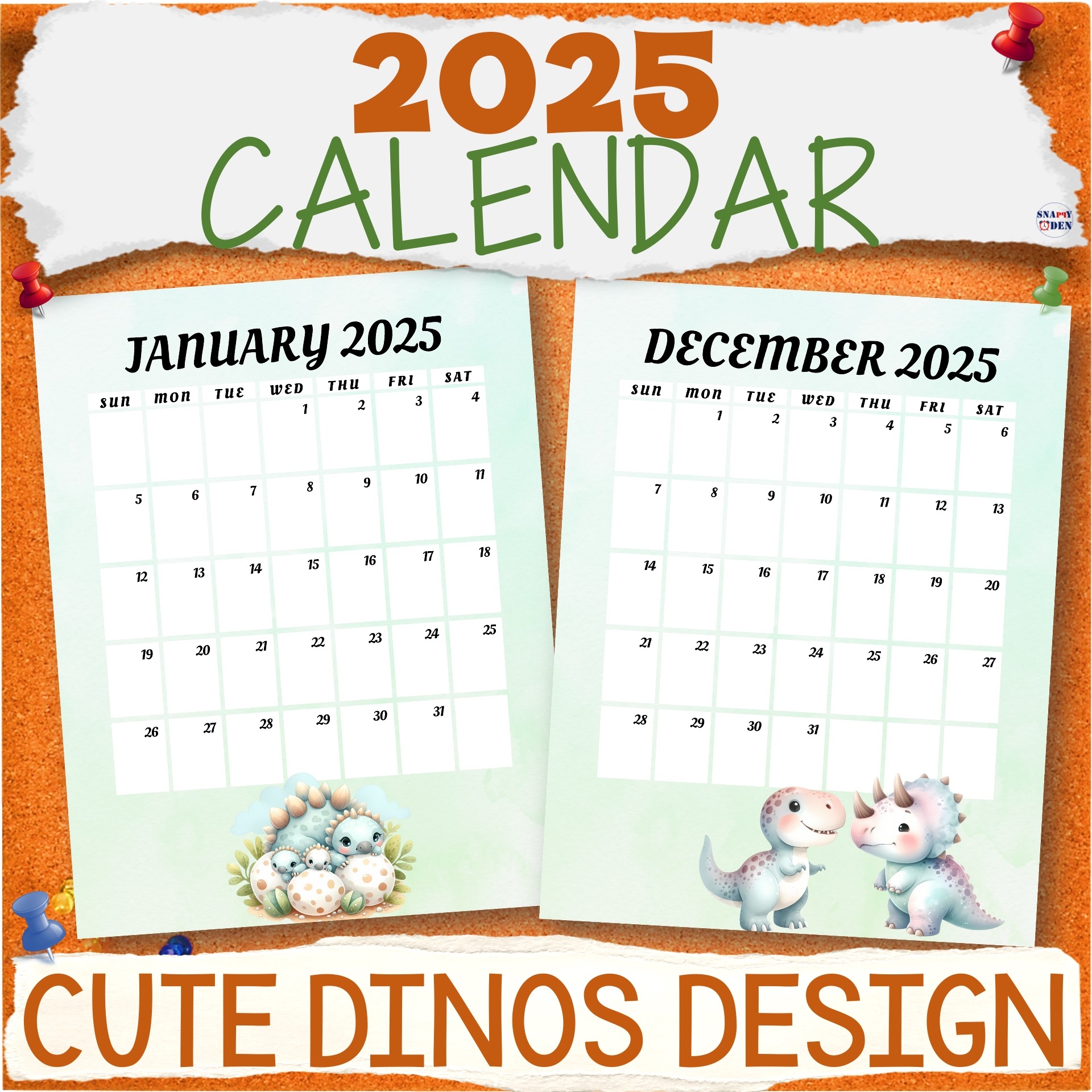 2025 Calendar Dino Printable Templates Cute Dinosaurs Monthly Dated Calendars Made By Teachers 2025 Calendar Dino Printable Templates Cute Dinosaurs Monthly Dated Calendars Made By Teachers