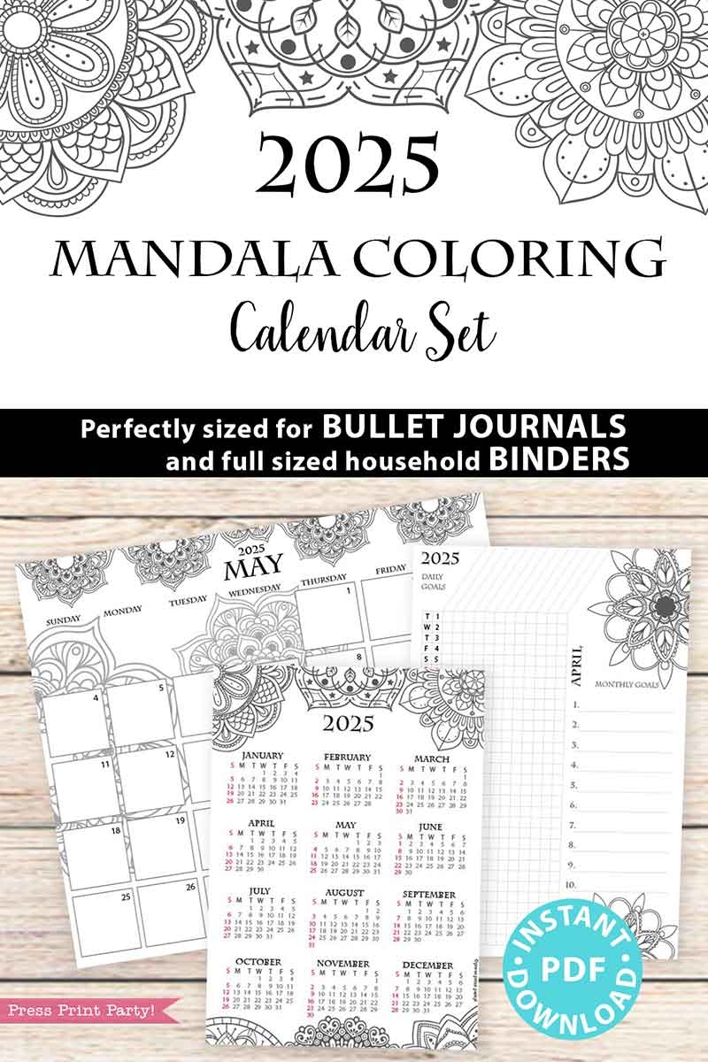 Free Printable 2025 Calendar Single Page
