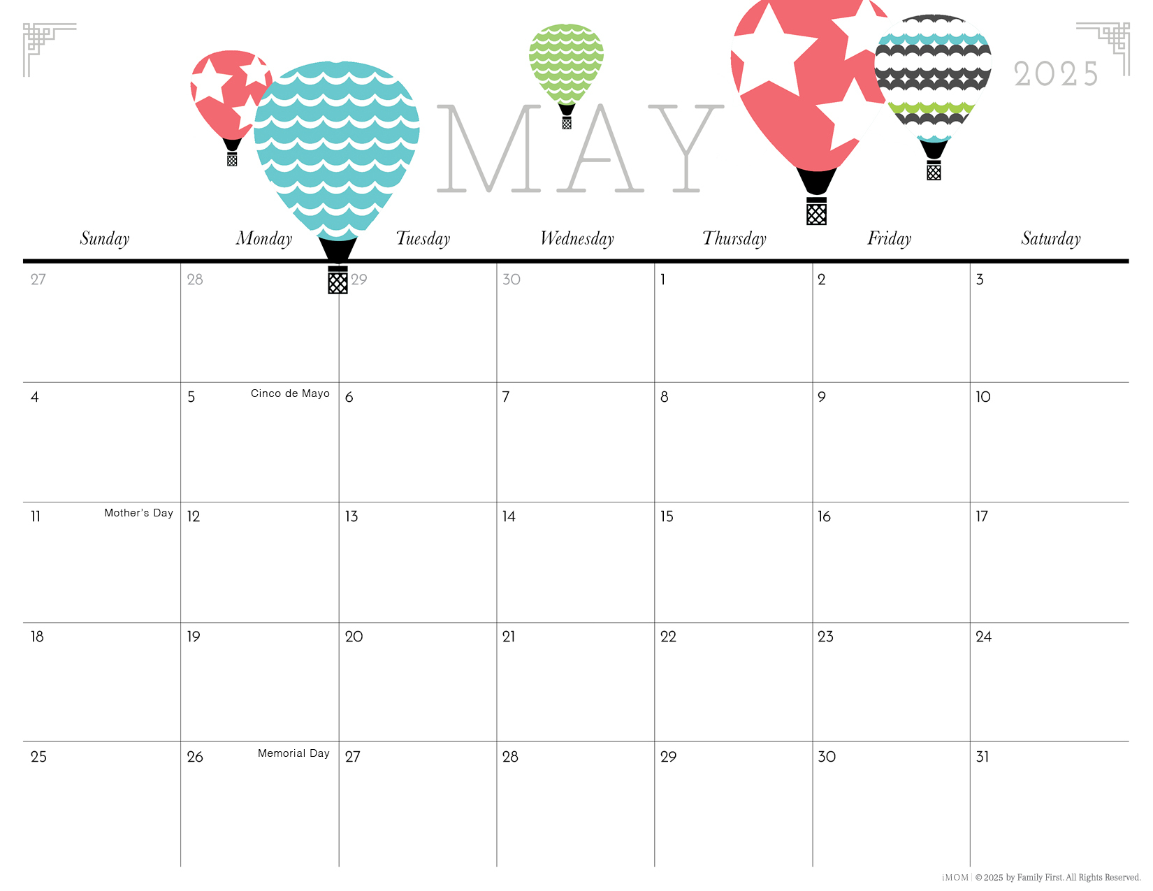 Printable Calendars Free