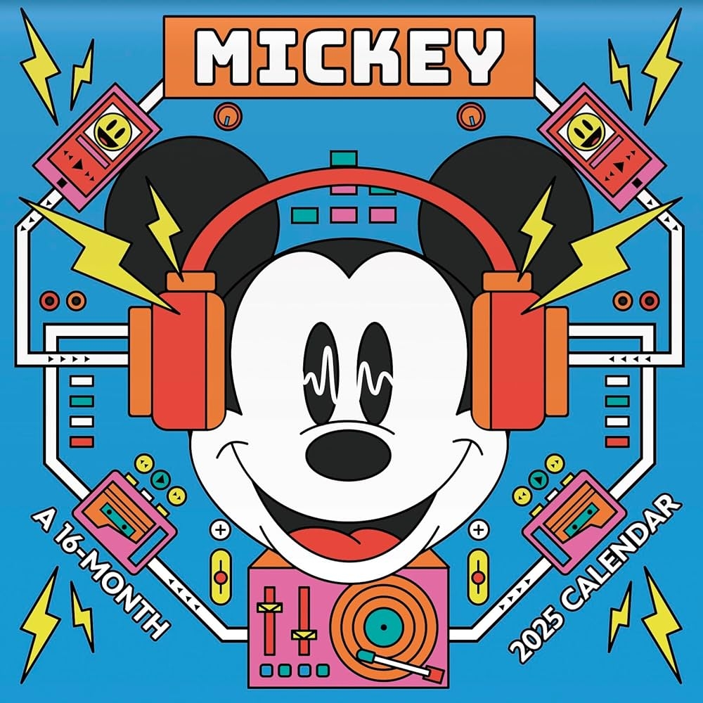 Mickey Mouse Calendar 2025 Printable Mickey Mouse Calendar 2025 Printable