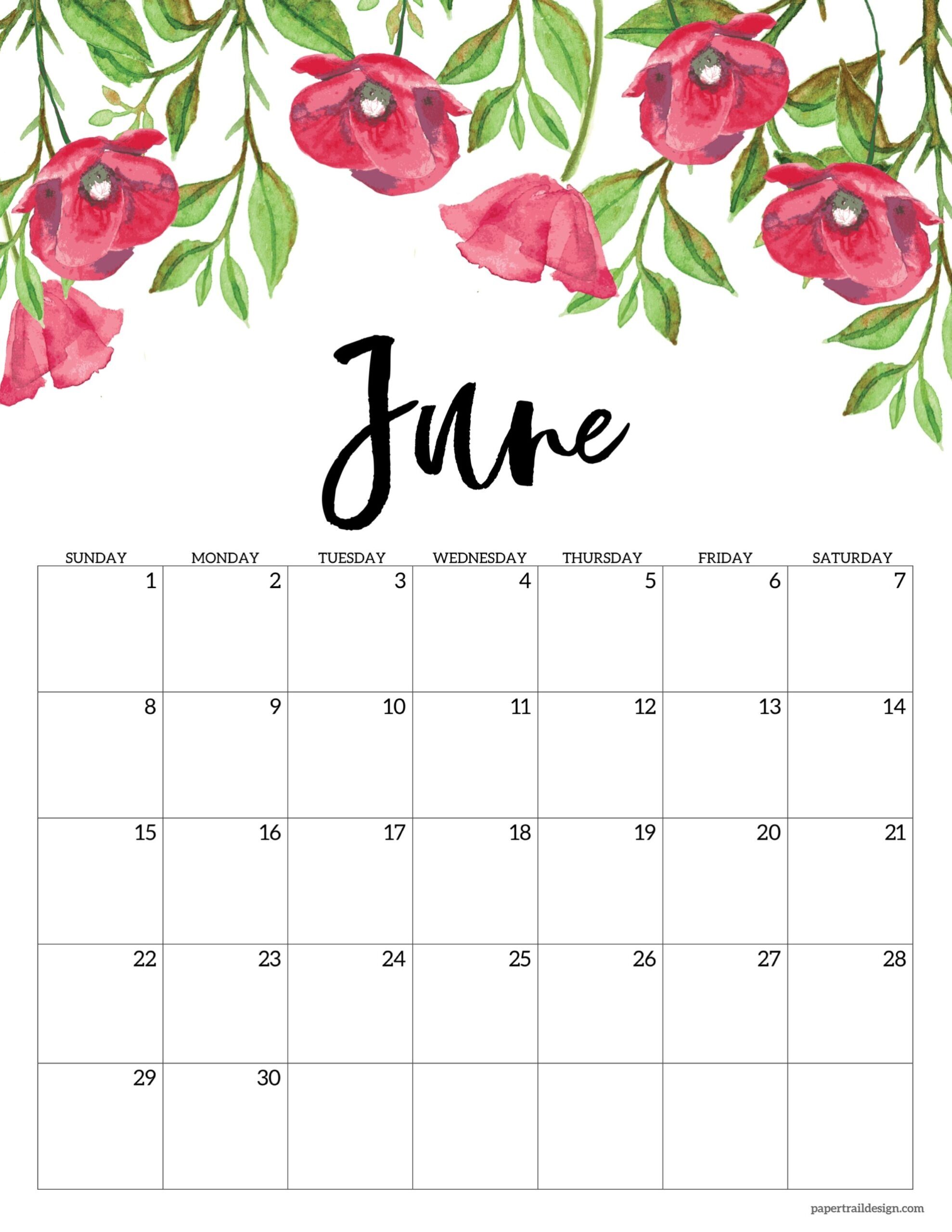 Free Printable Succulent 2025 Calendar