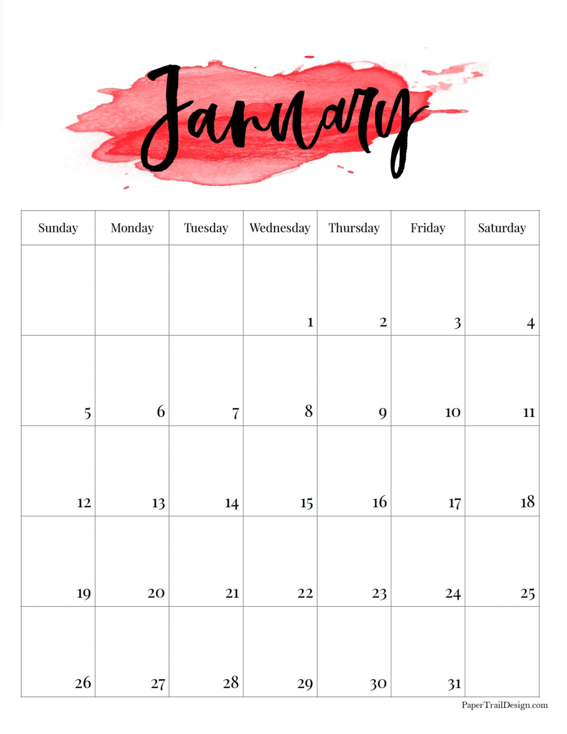 Printable Calendar For 2025