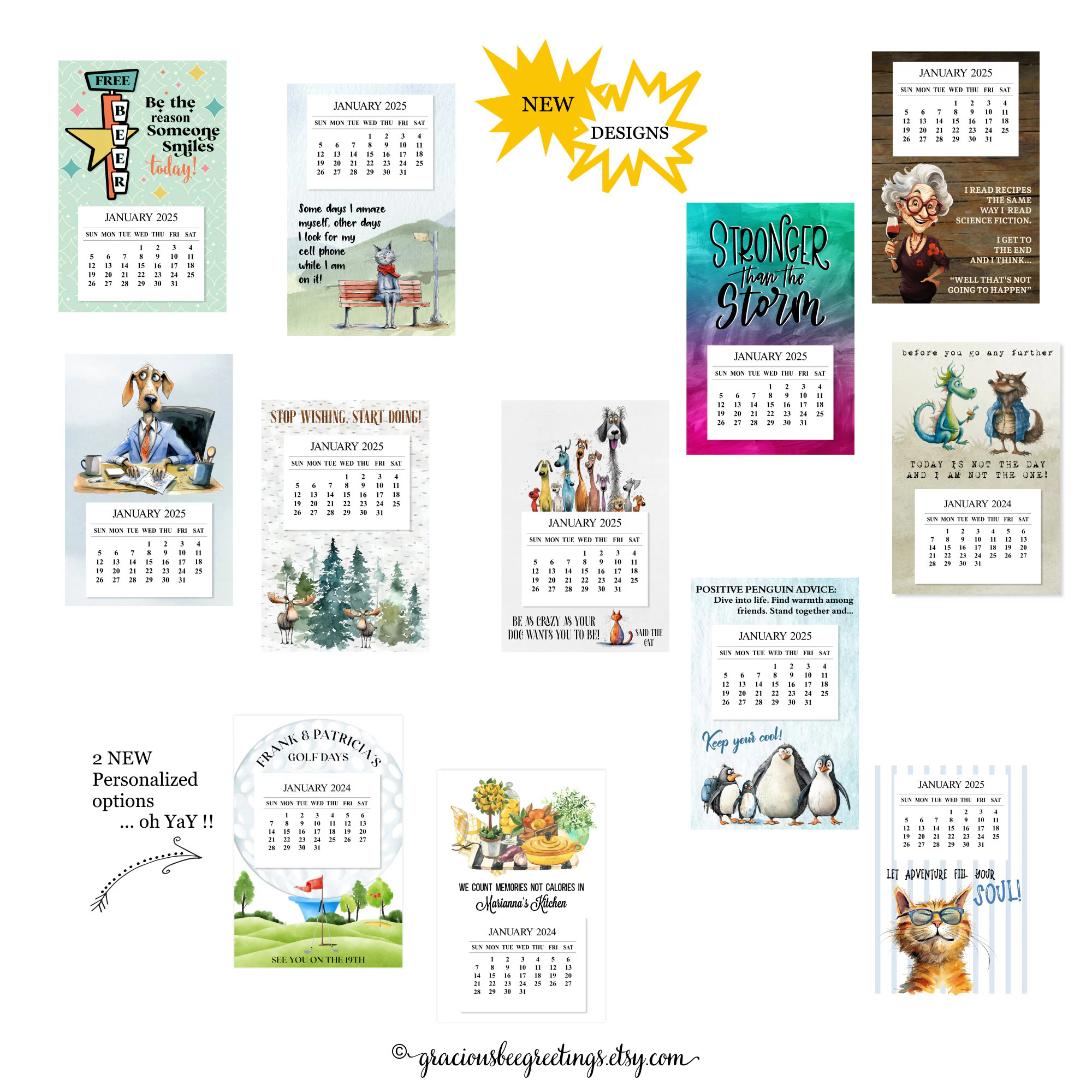 2025 Then Sings My Soul Calendar 2025 Christian Fridge Magnet Calendar How Great Thou Art Desk Calendar 2025 Spiritual Calendar Gift Etsy