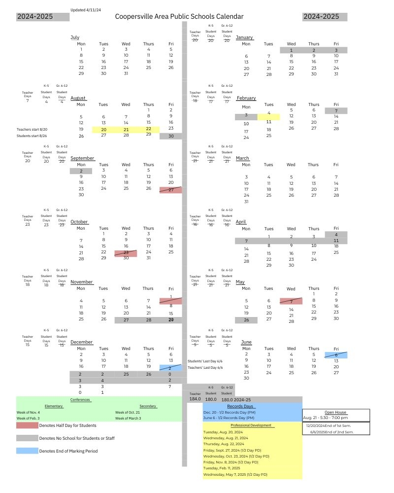 All The Greater Grand Rapids School Calendars 2024 25 GRPS School Calendar Grkids