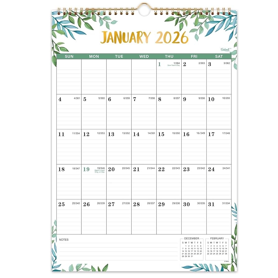 Printable 2026-2026 Blank Calendar