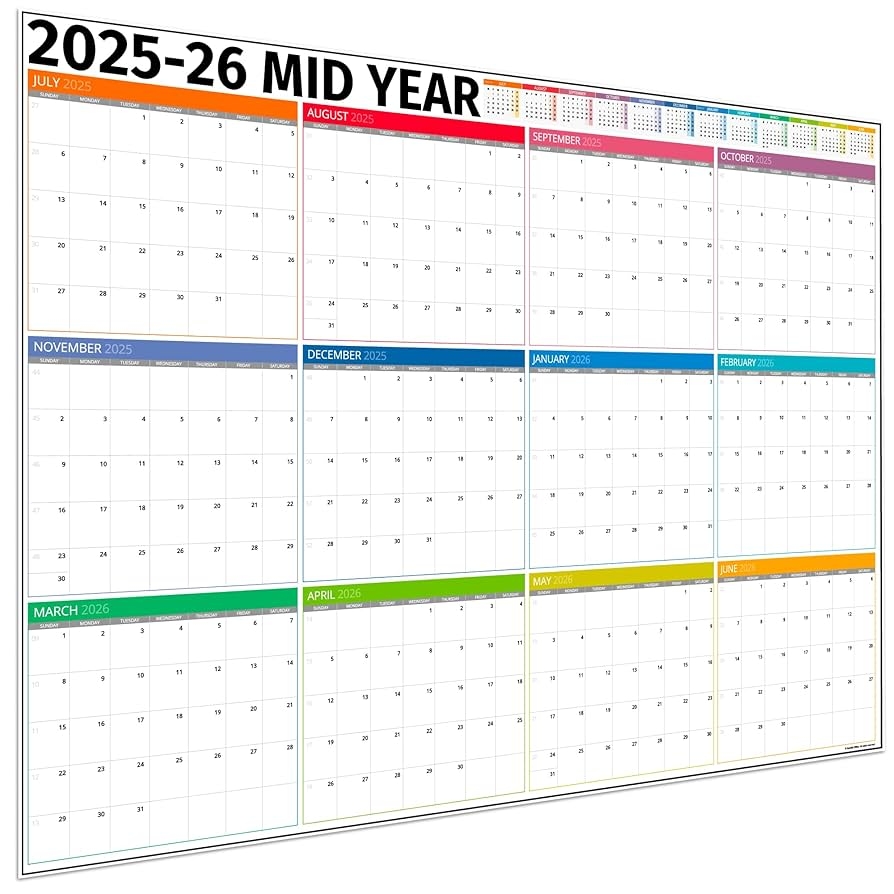 2025-2026 School Year Calendar Printable 2025-2026 School Year Calendar Printable