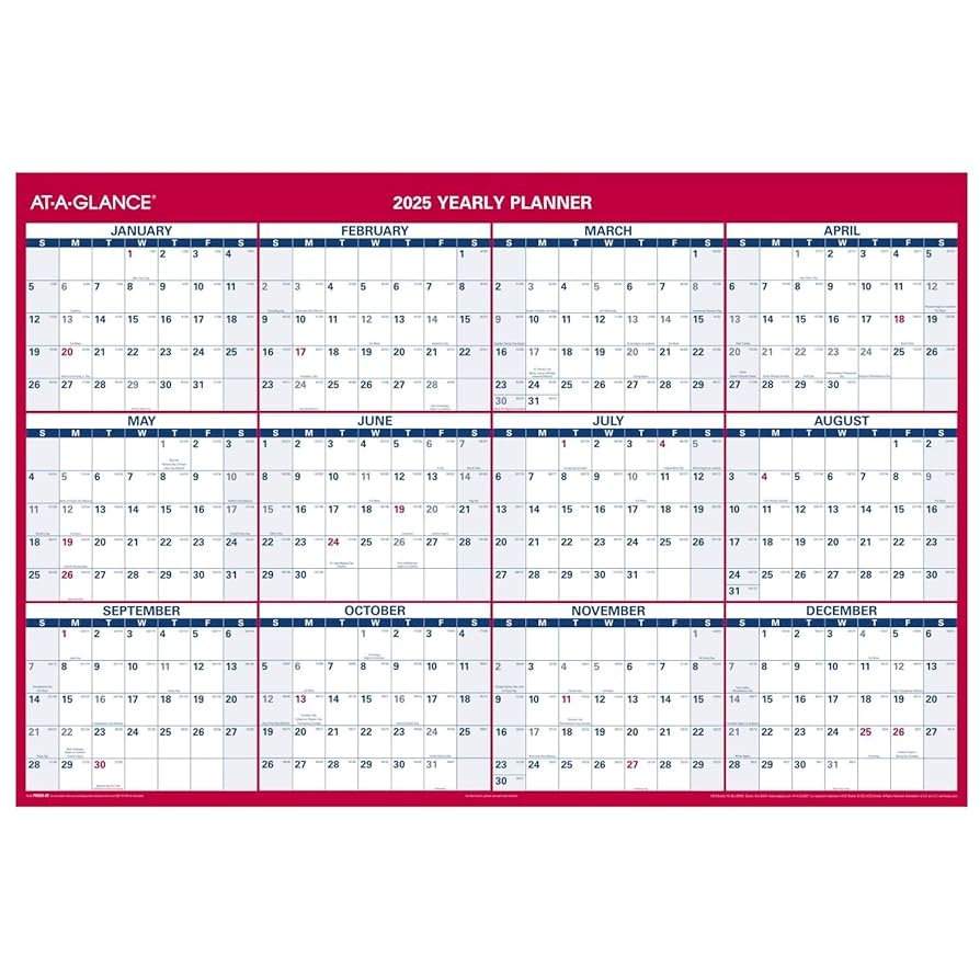 Printable Calendar 45 X 8