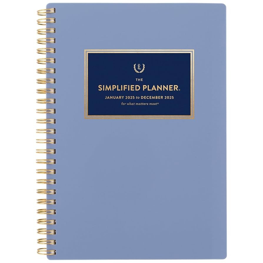 Amazon AT A GLANCE 2025 Planner Simplified By Emily Ley Weekly Monthly 5 1 2 X 8 1 2 Small French Blue EL36 200 25 Office Products