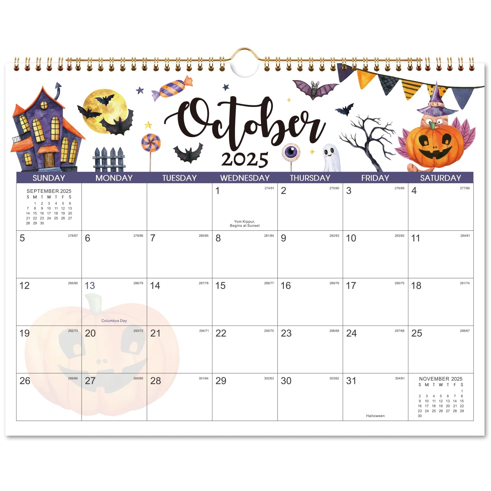 Amazon Calendar 2025 2026 Wall Calendar 2025 2026 July 2025 December 2026 Wall Calendar 14 8 X 11 6 With Julian Dates Hanging Hole Thick Paper Office Products