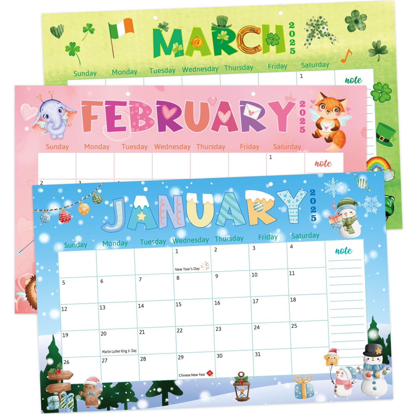 Amazon Desk Calendar 2025 2026 Colorful Desk Wall Calendar From January 2025 To June 2026 18 Monthly Calendar With Hanging Rope Notes Home School Office Office Products