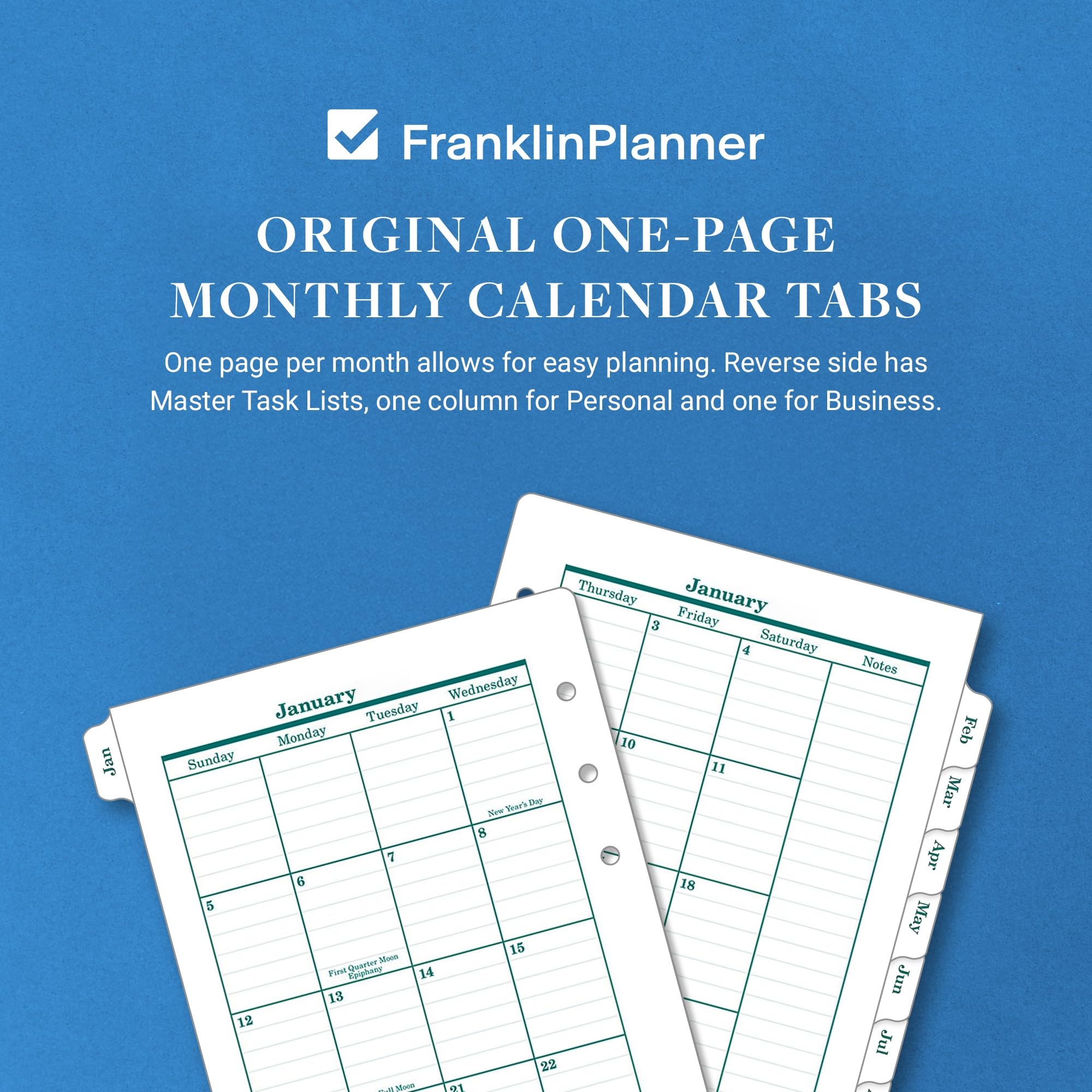 Amazon FranklinCovey Original Two Page Monthly Calendar Tabs Pocket Jan 2025 Dec 2025 Office Products Amazon FranklinCovey Original Two Page Monthly Calendar Tabs Pocket Jan 2025 Dec 2025 Office Products