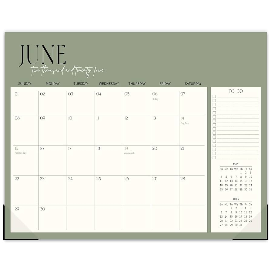 Amazon Guasslee Desk Calendar 2025 2026 19 Month School Year Desk Wall Calendar 2025 Jun 2026 Dec 2025 14 X 11 Monthly Planner With Thick Paper For Office Home School Organizing Office Products Amazon Guasslee Desk Calendar 2025 2026 19 Month School Year Desk Wall Calendar 2025 Jun 2026 Dec 2025 14 X 11 Monthly Planner With Thick Paper For Office Home School Organizing Office Products