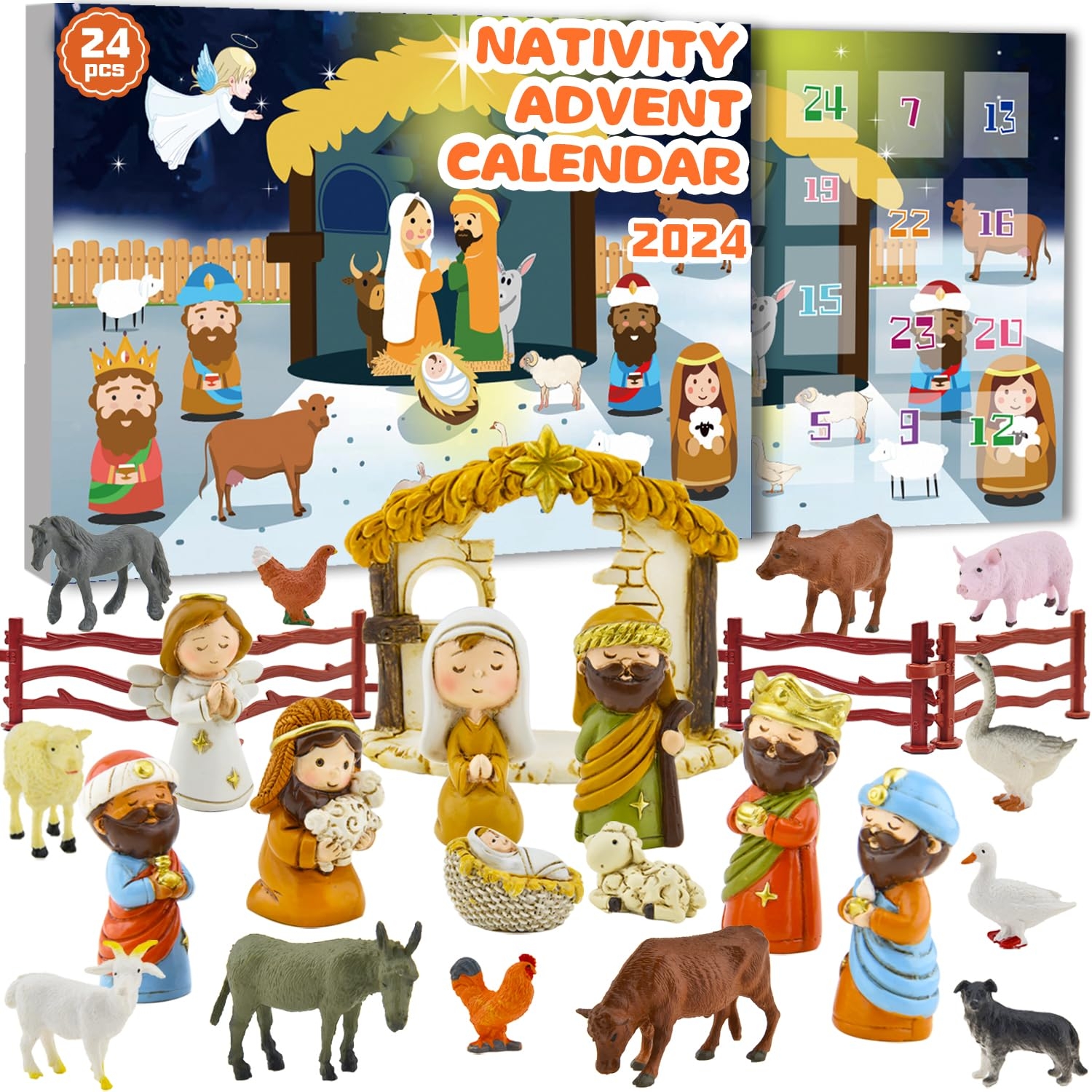 Free Printable Nativity Advent Calendar
