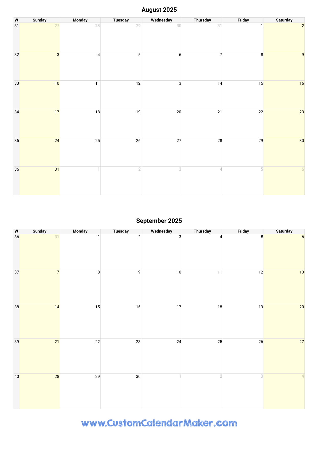 Blank September 2025 Calendar Printable Pdf Blank September 2025 Calendar Printable Pdf