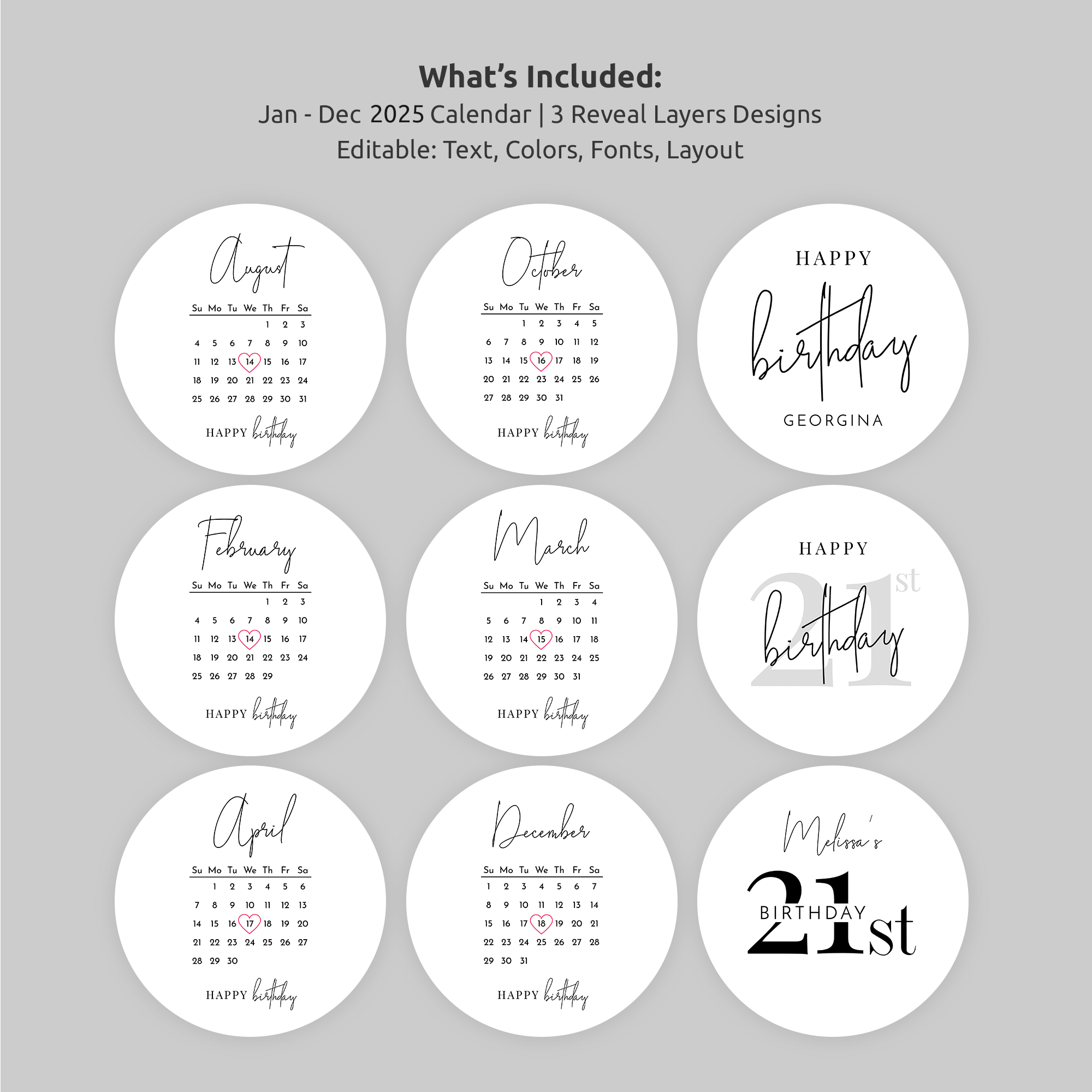 Calendar Cake Design Template Customizable Burn Away Cake Calendar Cake Design Template Customizable Burn Away Cake