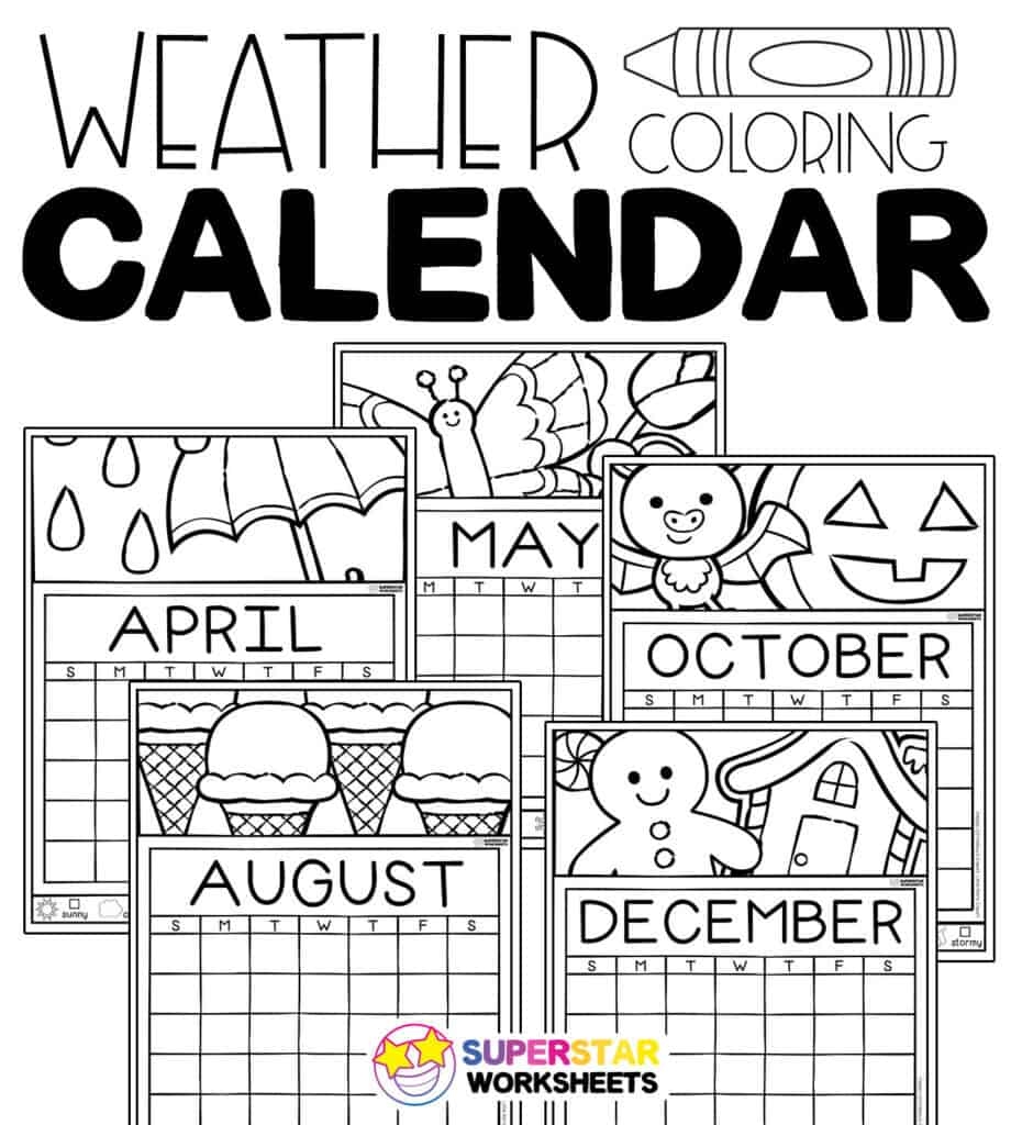 Printable Calendar For Preschool