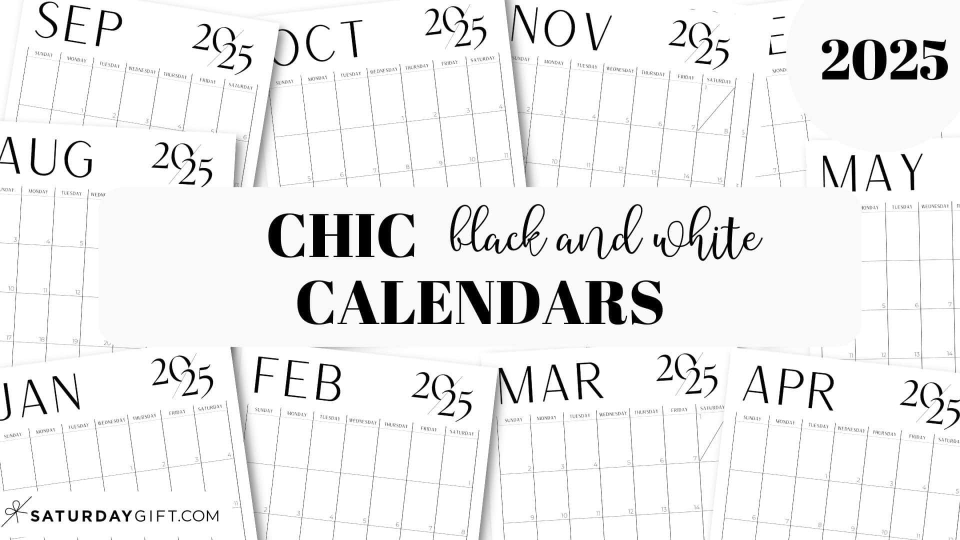 Calendars 2025 Calendars 2025