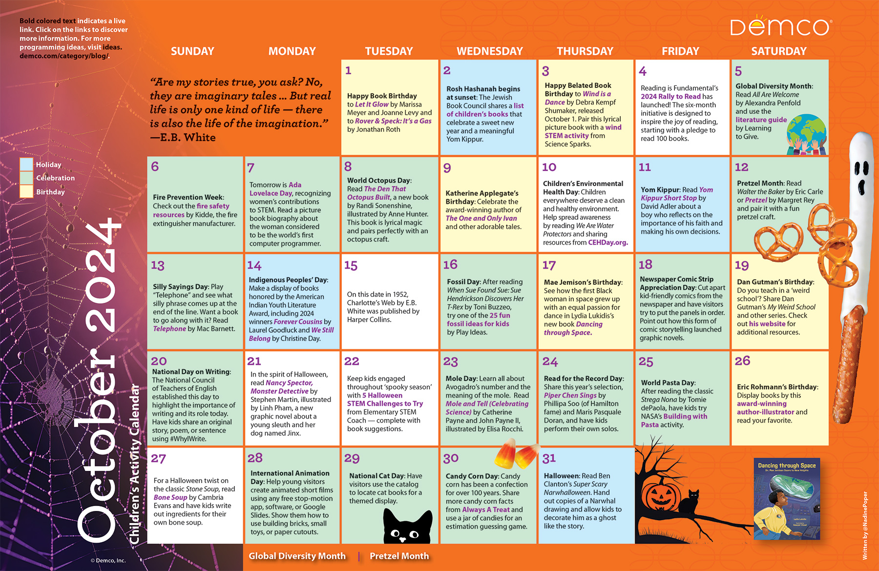 Children s Activity Calendar October 2024 Children s Activity Calendar October 2024