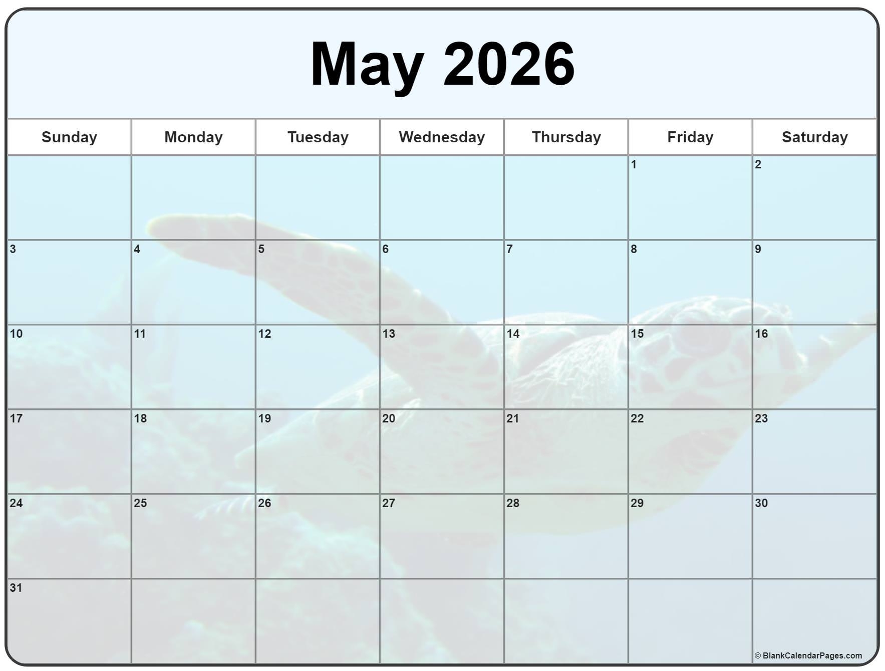 Cute Blank Calendar Printable 2026-2026 Free Cute Blank Calendar Printable 2026-2026 Free