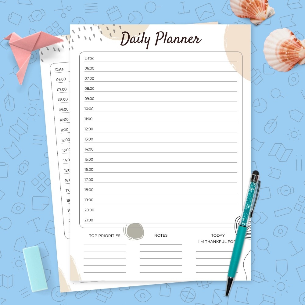 Daily Calendar Download Printable Daily Calendars PDF