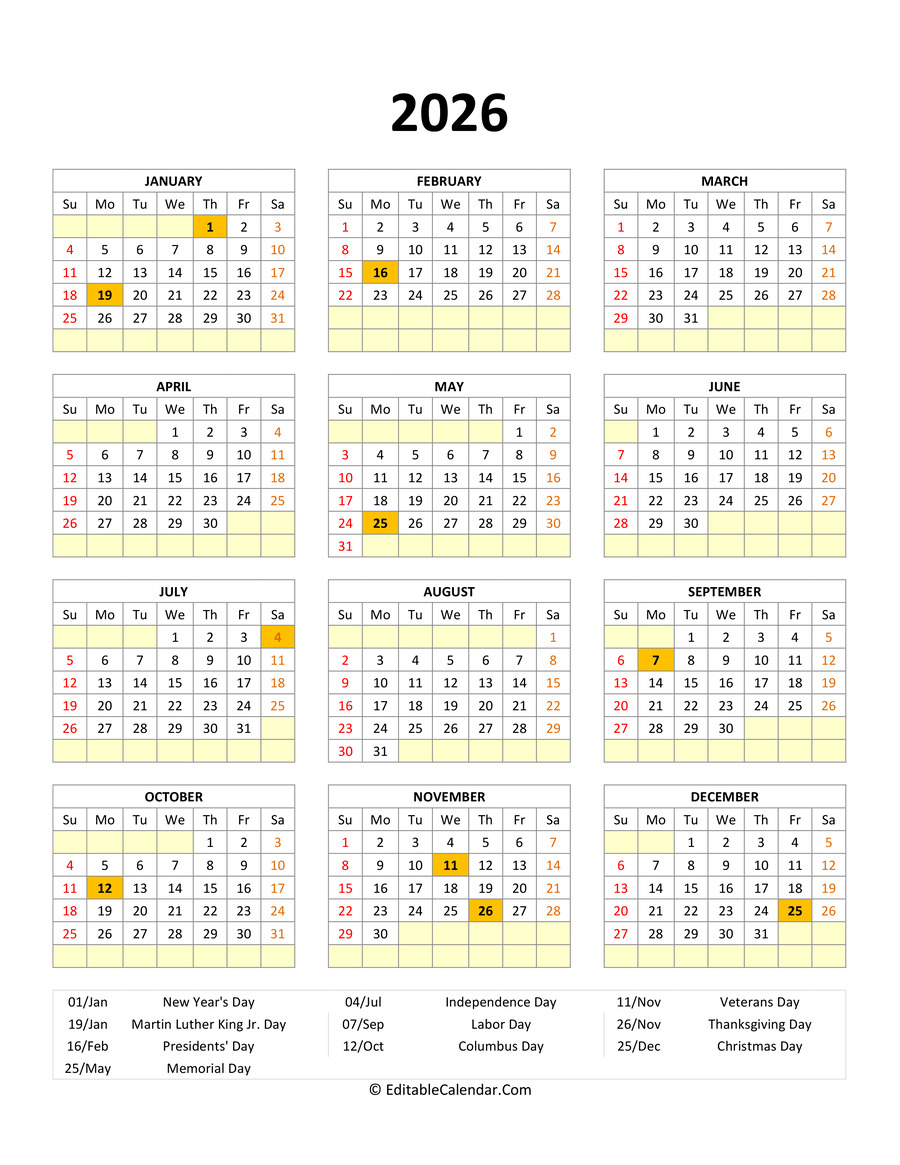 Printable Calendar 2026 June July August September Printable Calendar 2026 June July August September