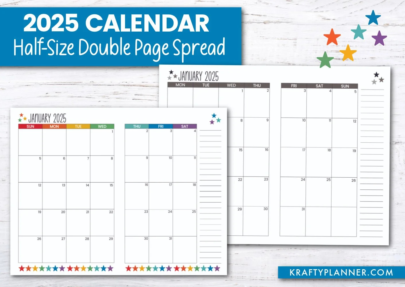 2025 Small Printable Calendar