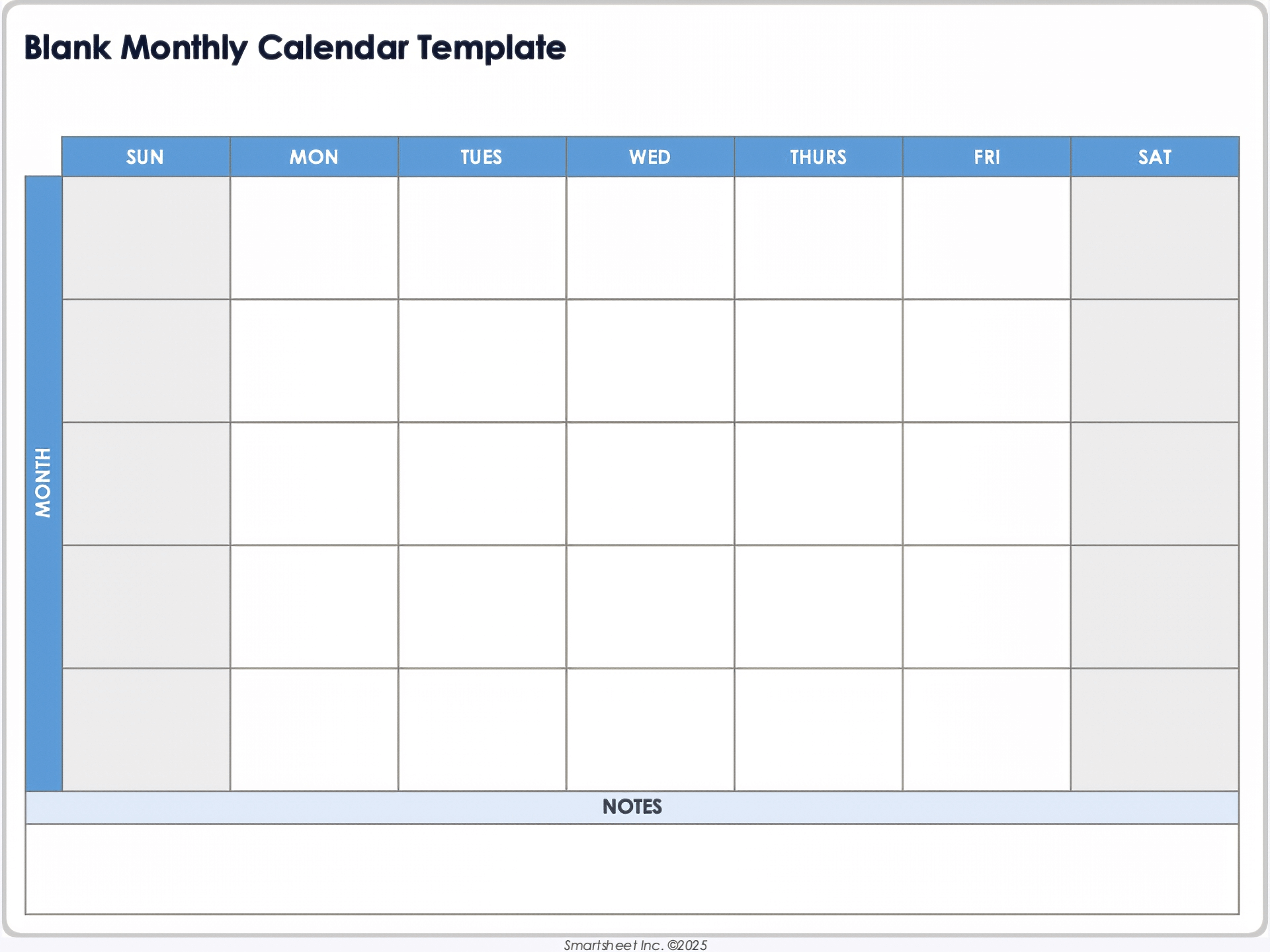 Free Printable Weekly Calendar Templates 2025